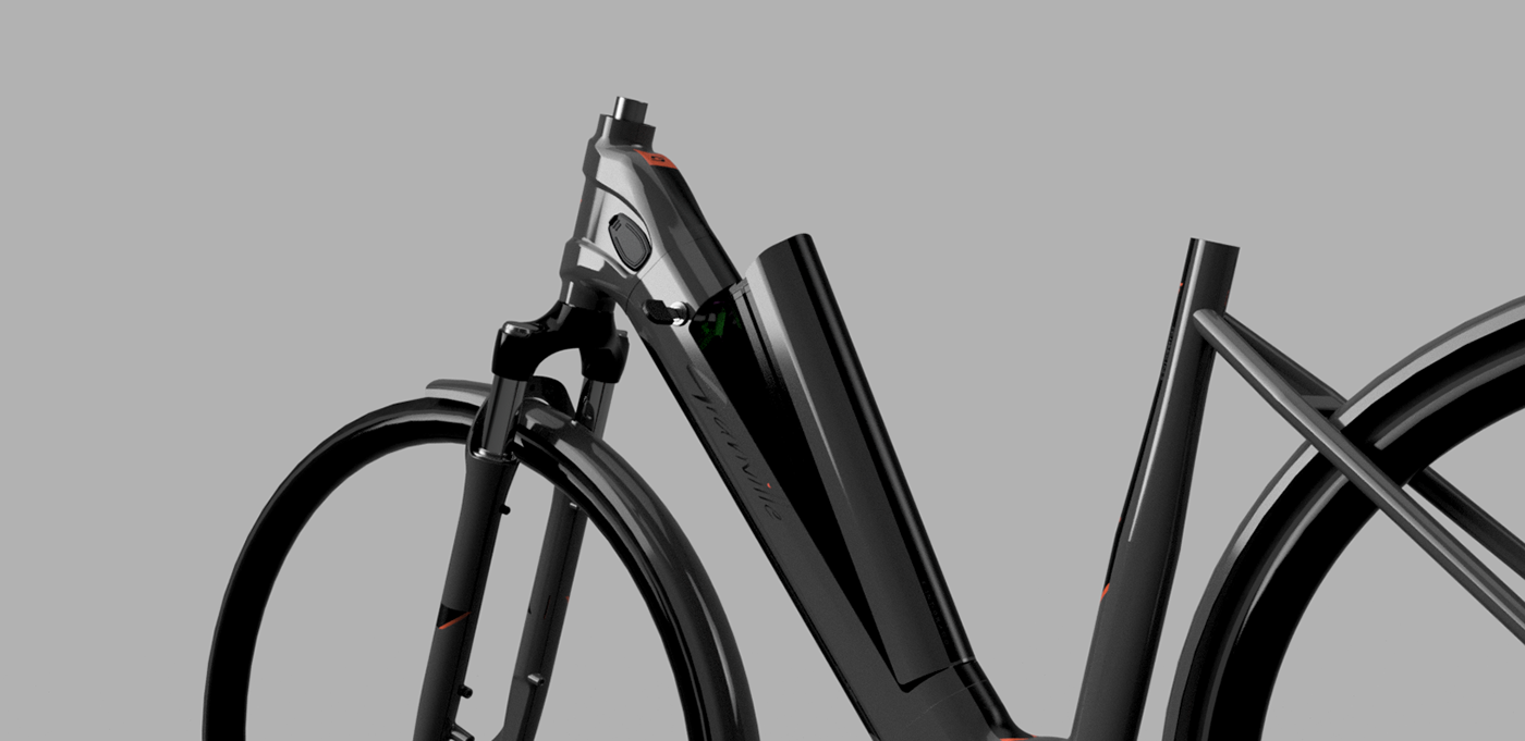 Frame design e-bike